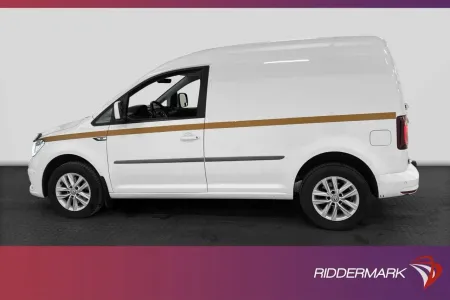 Volkswagen Caddy 2.0 DSG Värmare Dragkrok PDC 1-Ägare Moms